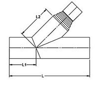 Proline-PRO45_PRO150-FABRICATED REDUCING LATERALS-Drawing