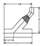 Proline-PRO45_PRO150-FABRICATED REDUCING LATERAL WITH 1_8 BEND_Drawing