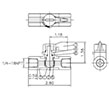 LabcockValves - Female Thread x Female Thread_Dimension