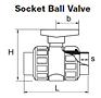 Socket Ball Valve