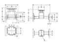 T-342-Diaphragm-Valve---Flanged_Drawing
